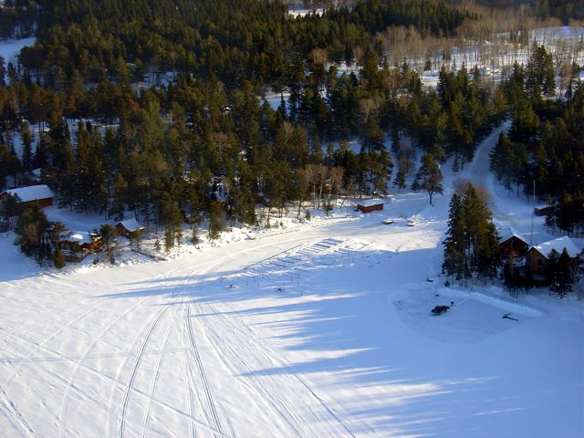 Lots of snow down there!